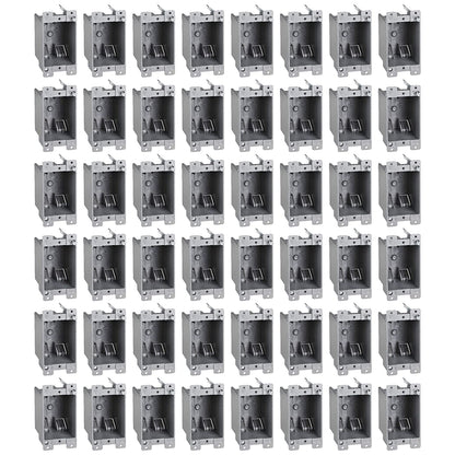 1-Gang PVC Old Work Electrical Outlet Box (48-Pack) | 14 cu. in